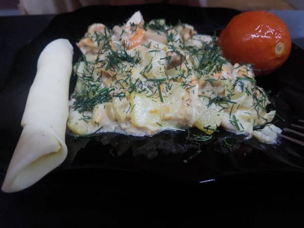Как вкусно потушить картошку с грибами