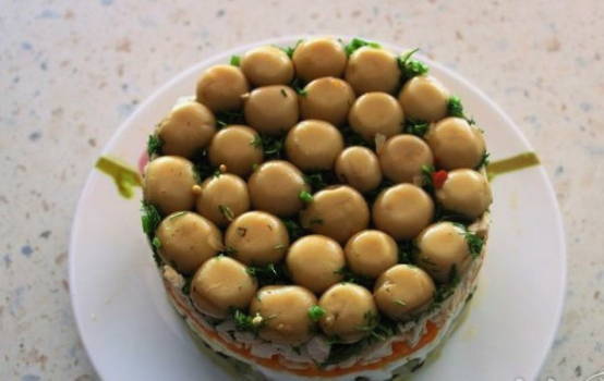 15 самых простых и вкусных рецептов салата с шампиньонами