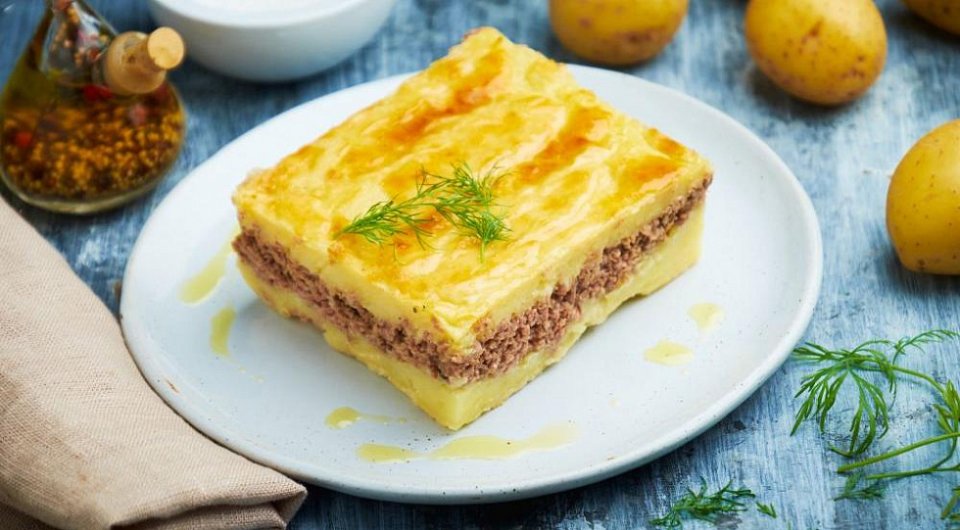 Картофельная запеканка с куриным фаршем и шпинатом - рецепт с фотографиями - Patee. Рецепты
