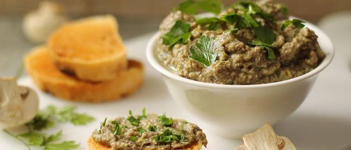 Грибной паштет из вешенок