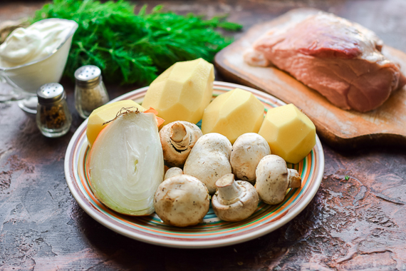Как вкусно приготовить картошку с мясом и грибами