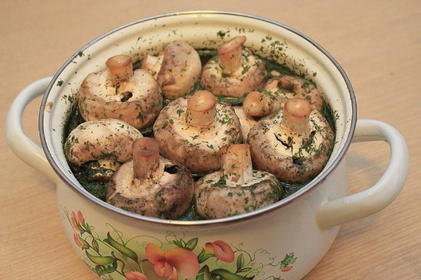 Как замариновать грибы для гриля, жарки шашлыка