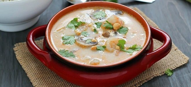 Сырный суп с грибами
