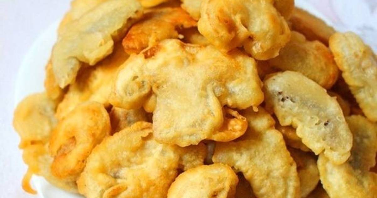 Хрустящие грибы в тесте - пошаговый рецепт с фото. Рецепт от Cookpad Russia. - Кухонная плита
