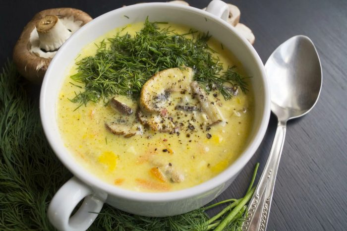 18 простых и вкусных рецептов сырно-грибного супа