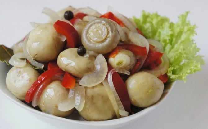 Как вкусно и быстро замариновать шампиньоны по-корейски в домашних условиях