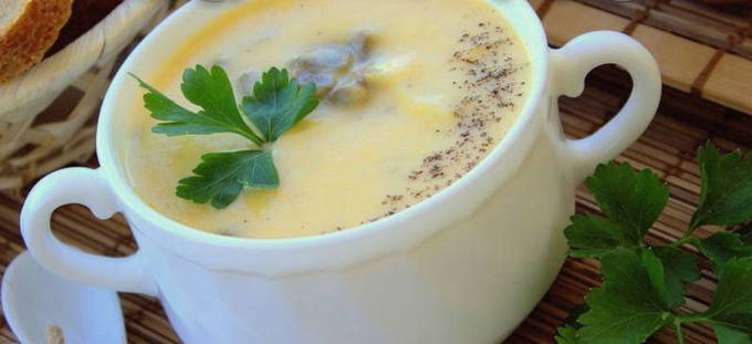 Как вкусно сварить крем-суп из шампиньонов