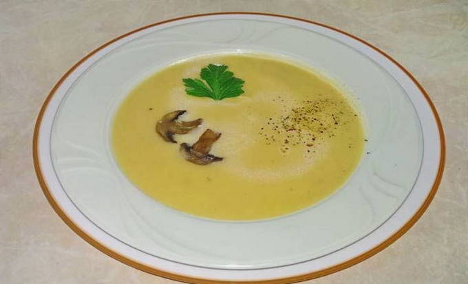Как вкусно сварить крем-суп из шампиньонов