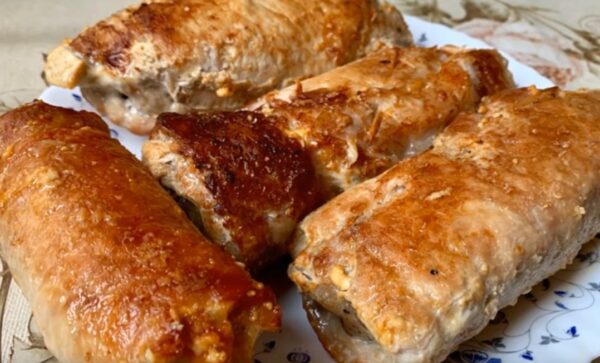 Вкуснейшая свинина с грибами под сыром