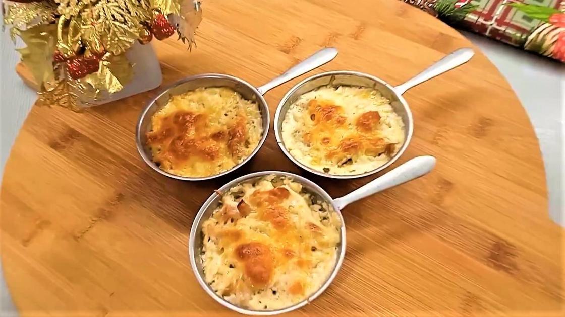 Жульен с грибами и курицей: пошаговый рецепт