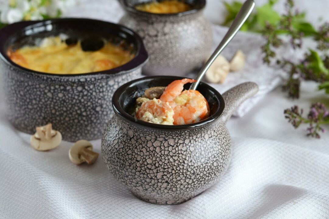 Жульен с креветками рецепт с пошаговыми фото и видео - 1000.menu