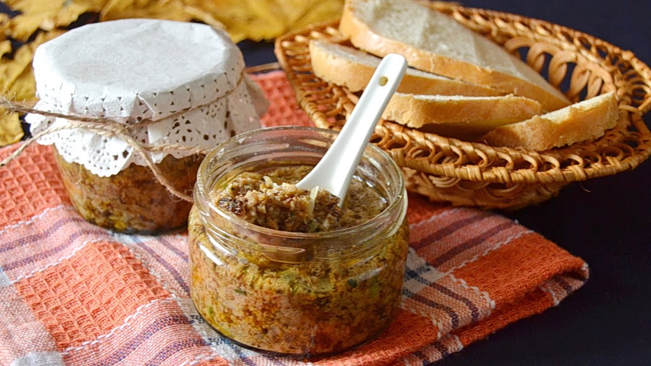 ???? Икра из плотвы с морковью на зиму - видео рецепт. Вкусная грибная закуска с луком и морковью! - YouTube