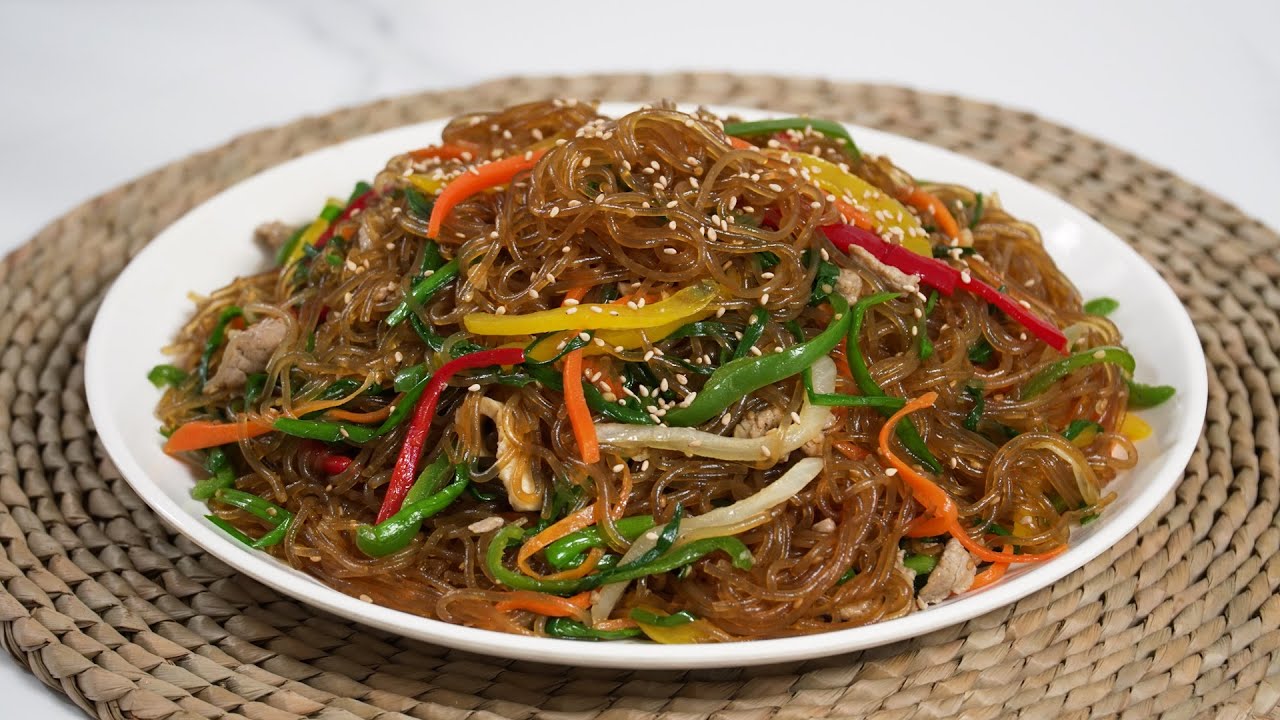 명절에 빠질수 없는 잡채 이렇게 하면 어렵지않아요 더 쉽고 더 맛있게 탱글탱글한 만드는 방법 - YouTube