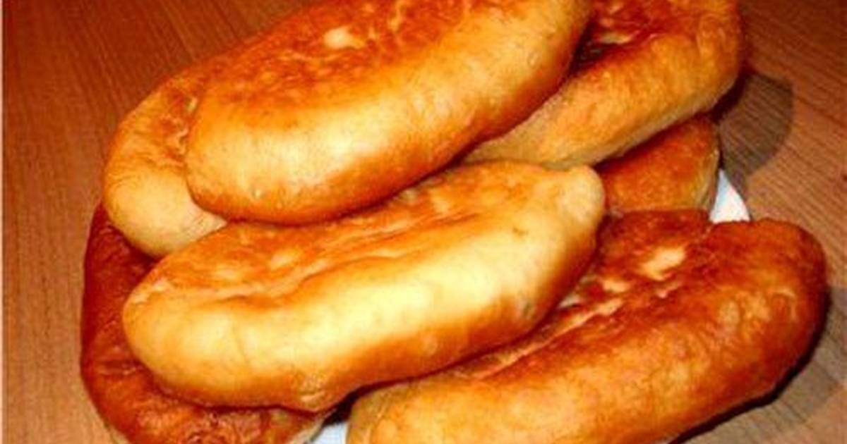 Запеченные пирожки на кефире без дрожжей - пошаговый рецепт с фотографиями. Автор рецепта Натали.