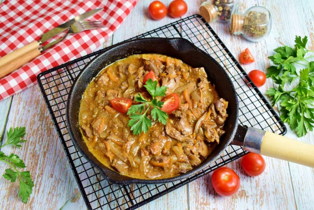 Соус из куриной печени с луком пошаговый рецепт с фото и видео - 1000.menu