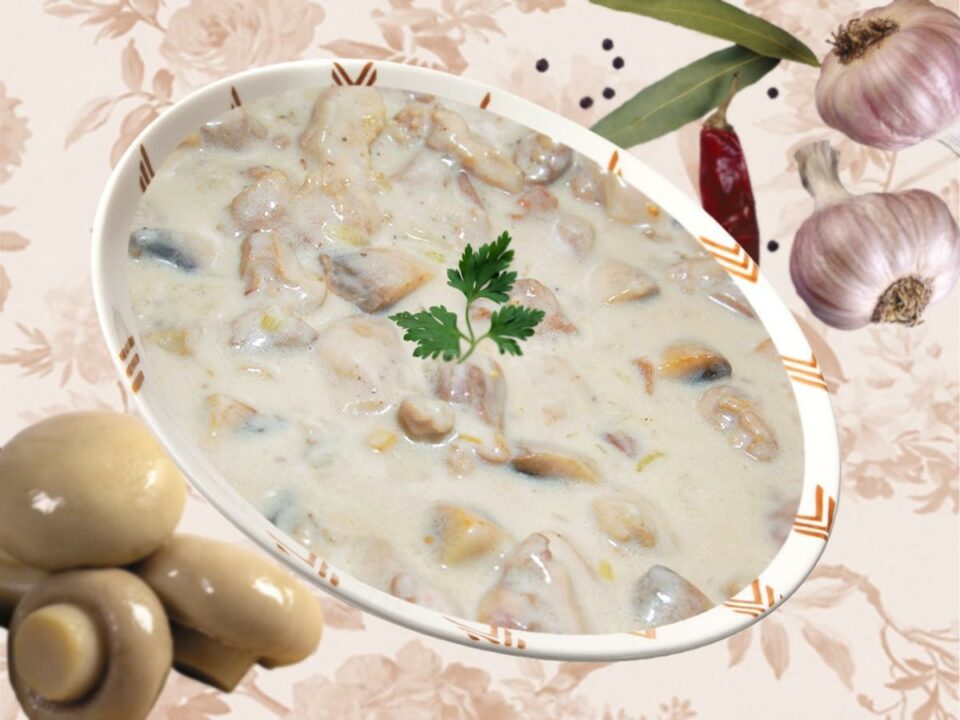 Сливочный соус с сушеными грибами рецепт с фото - 1000.menu