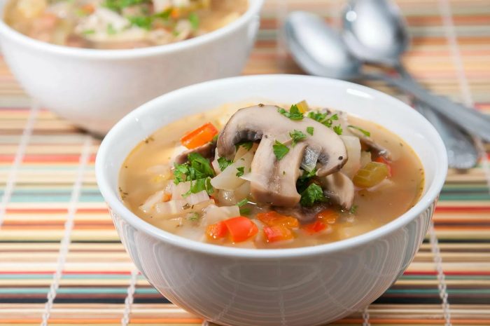 Как приготовить вкусный суп с грибами