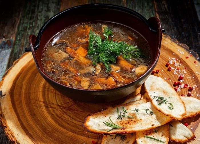 Как приготовить вкусный суп с грибами