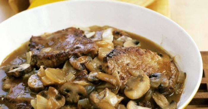 Как вкусно приготовить свинину с грибами