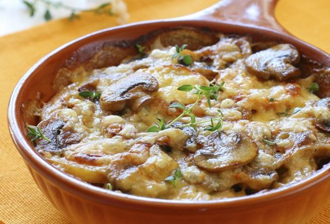 Как вкусно запечь вешенки в духовке