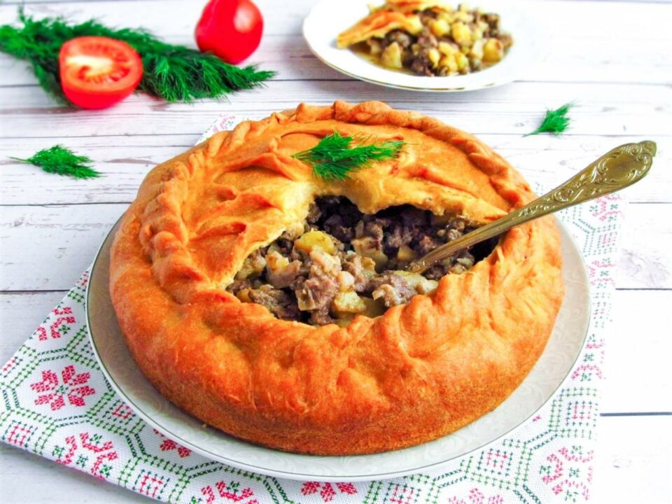 Пирог тартар зур белиш рецепт с пошаговыми фото - 1000.menu
