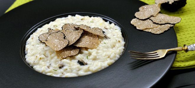 трюфельное ризотто