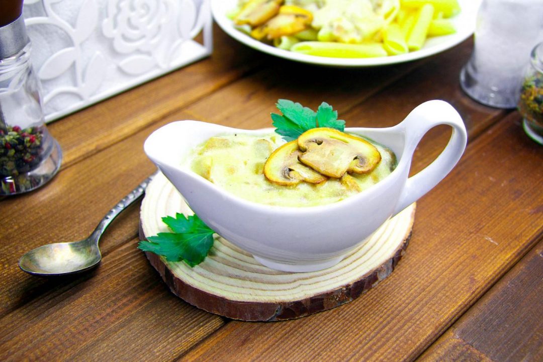 Сливочный соус с грибами рецепт с пошаговым фото - 1000.menu