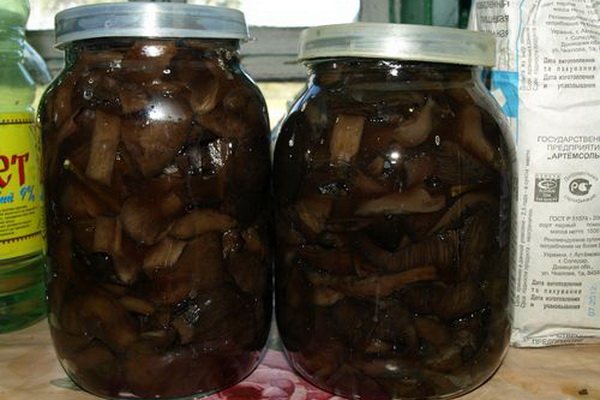 Маринованные и копченые грибы