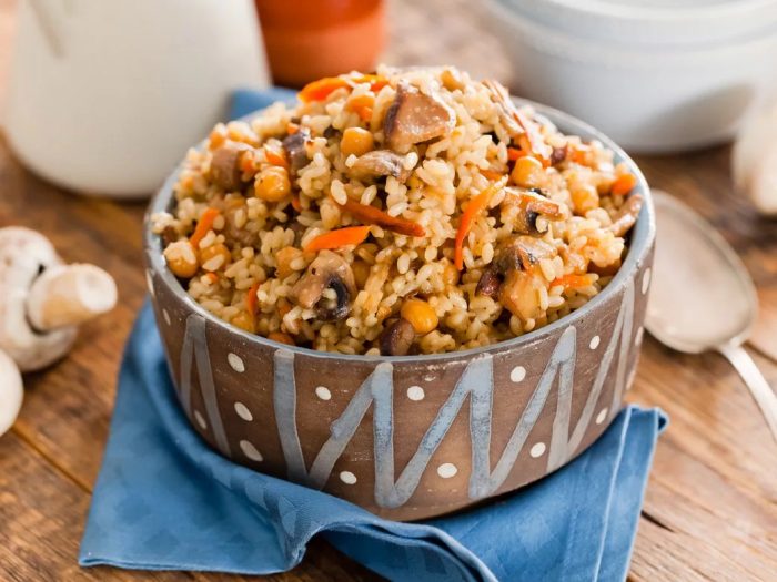 17 простых и вкусных рецептов плова с грибами