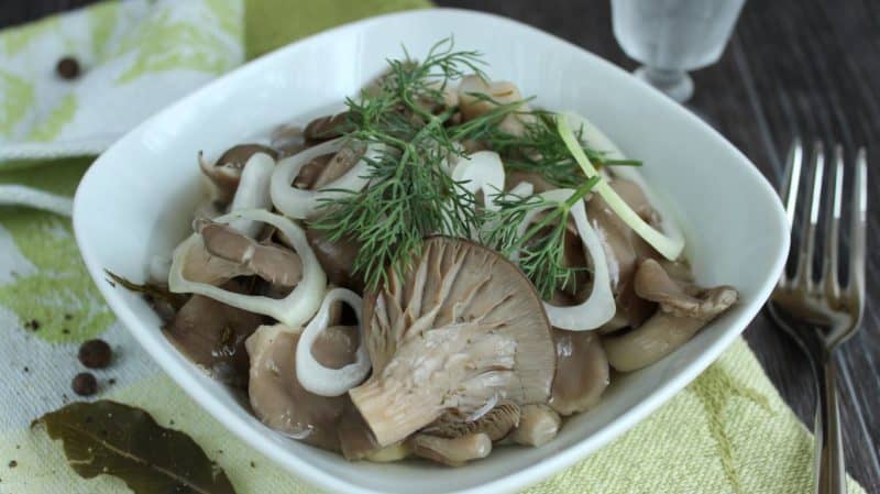 Соленые вешенки: вкусная заготовка по бабушкиному рецепту - На кухне