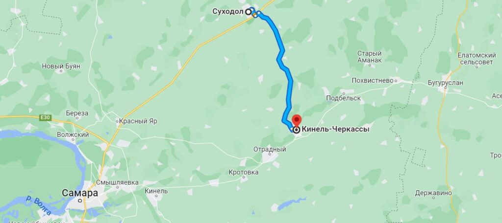 Грибные места в Самарской области