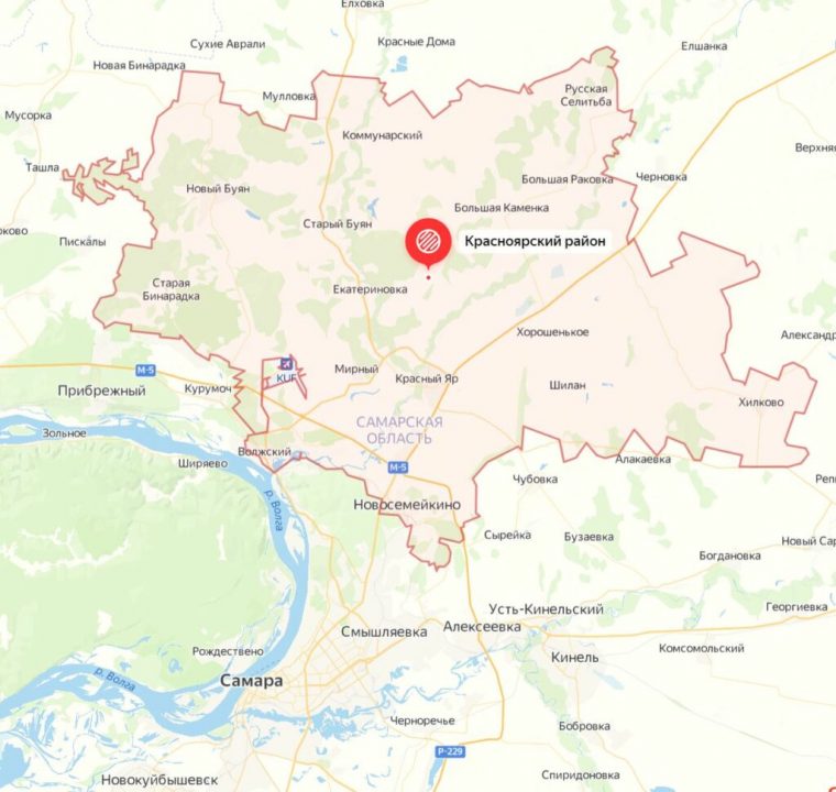Грибные места в Самарской области