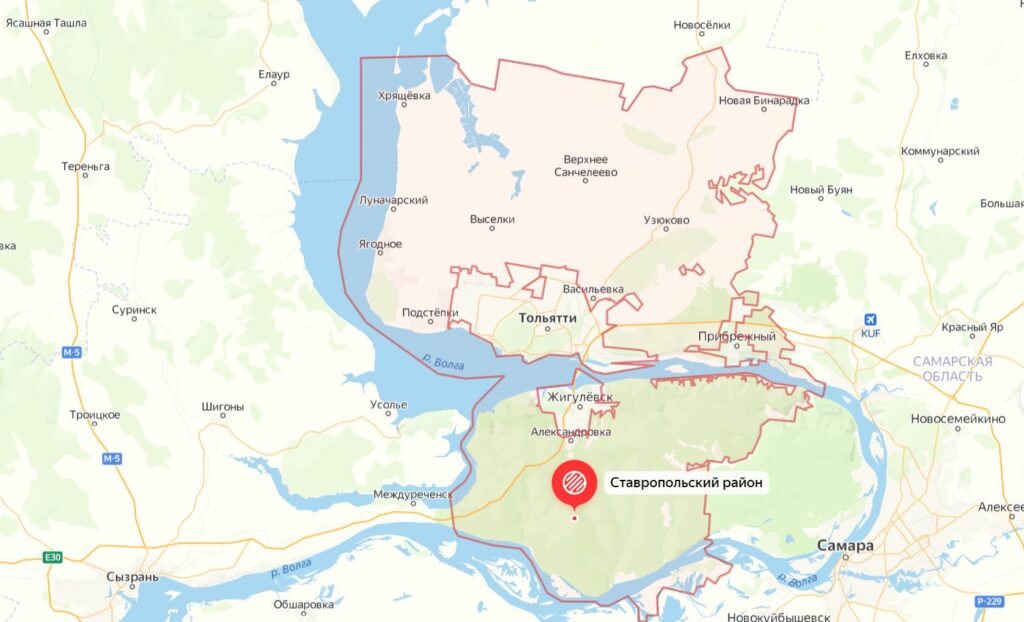 Грибные места в Самарской области
