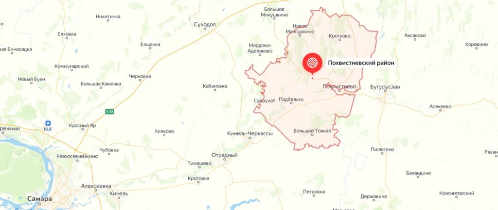 Грибные места в Самарской области