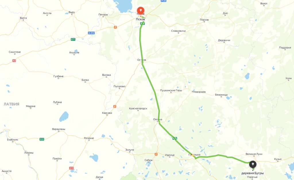 Грибные места Псковской области