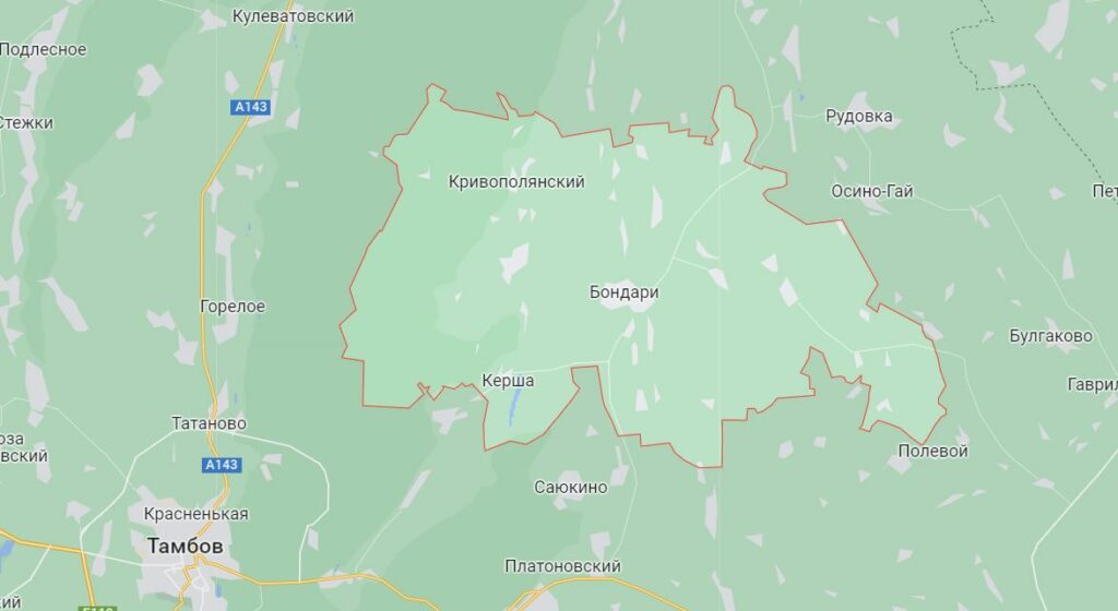 Грибные места в Тамбове