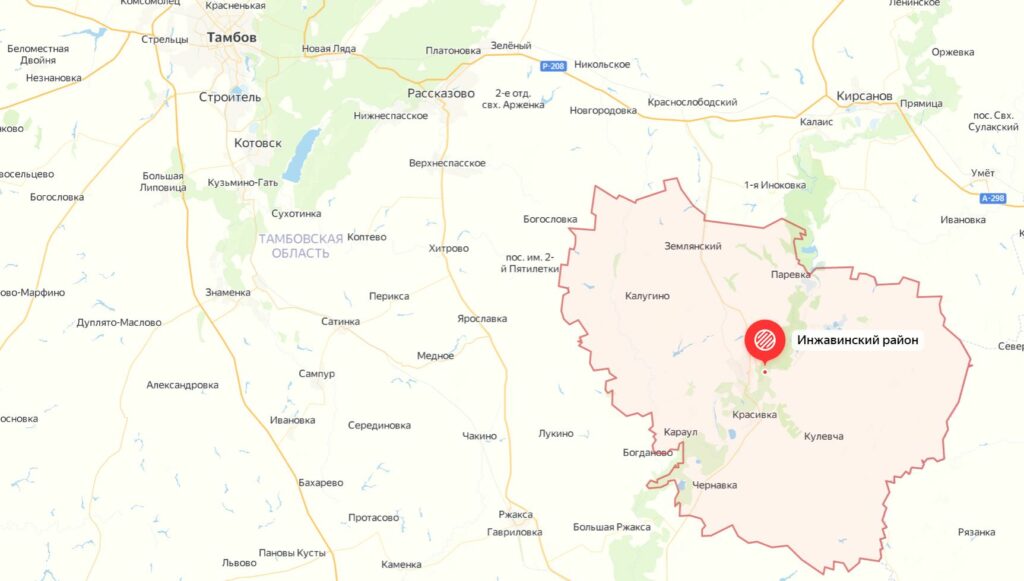 Грибные места в Тамбове