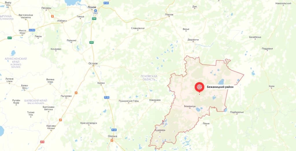 Грибные места Псковской области