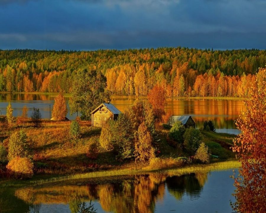 Республика Карелия осенью - 50 фото