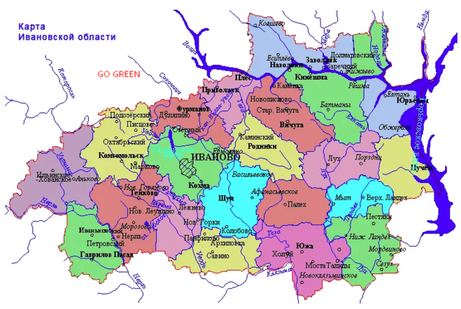 Грибная карта