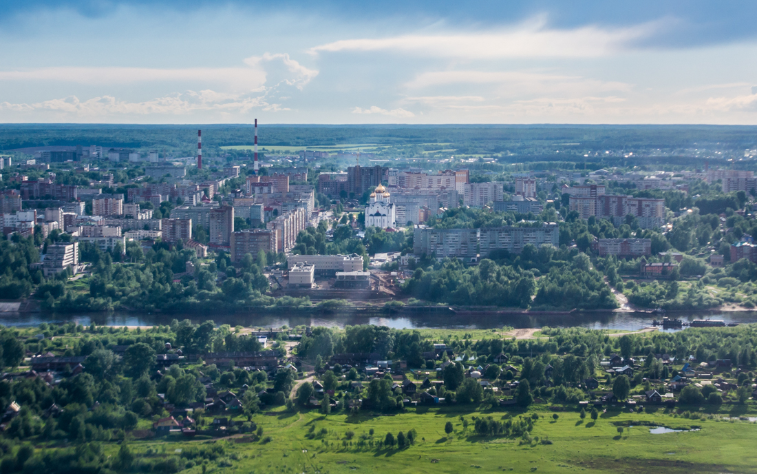 О городе Сыктывкар, Россия.